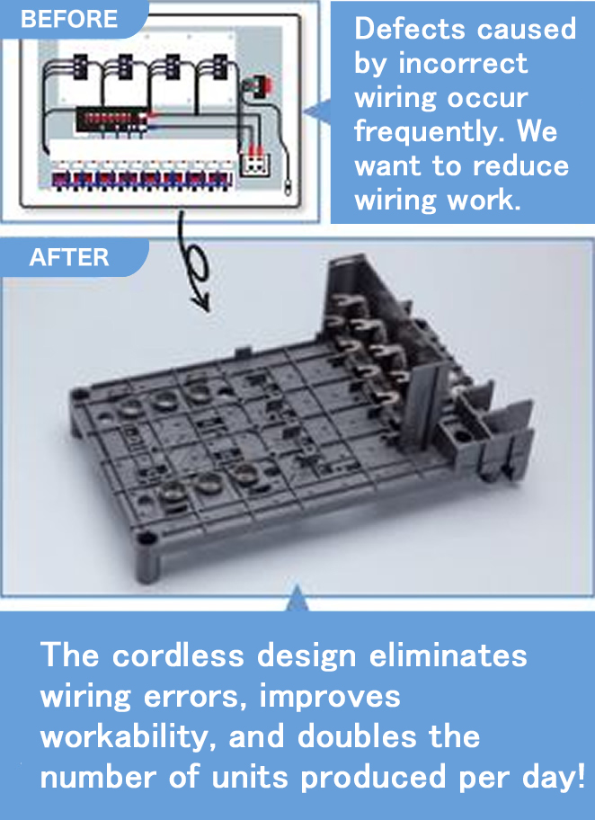 接続箱用電磁盤
